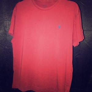 red small men’s polo t-shirt